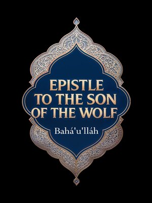 cover image of Epistle to the Son of the Wolf